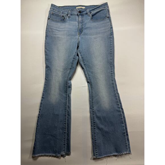 Levi's 725 Women's High Rise Bootcut Blue Denim Jeans - Size 32x30 (33x29) - Picture 1 of 6